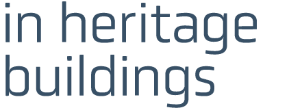 in heritage buildings