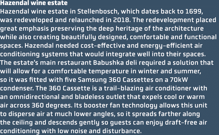 Hazendal wine estate Hazendal wine estate in Stellenbosch, which dates back to 1699, was redeveloped and relaunched i...