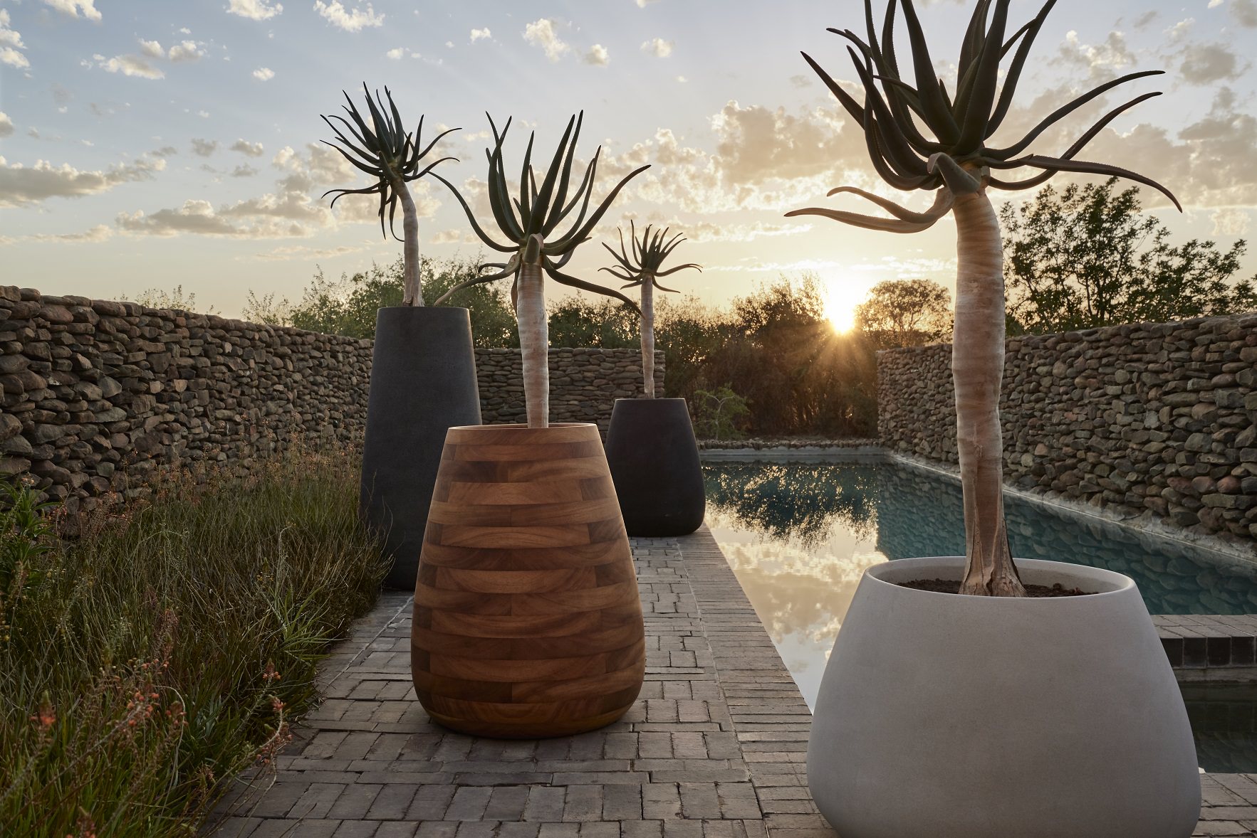 Handcrafted designer planters
