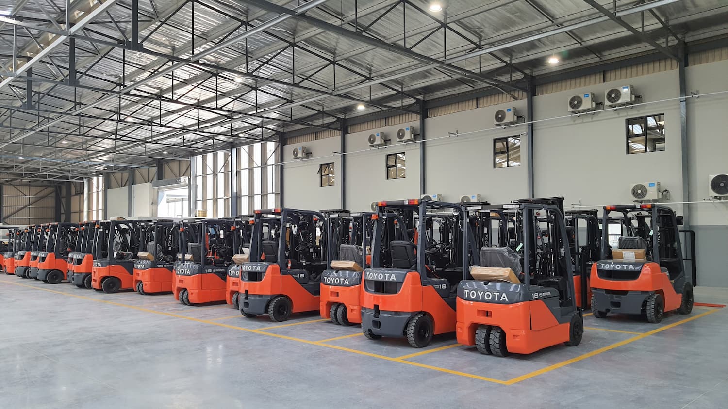 New Sika product used for first time at Toyota Material Handling