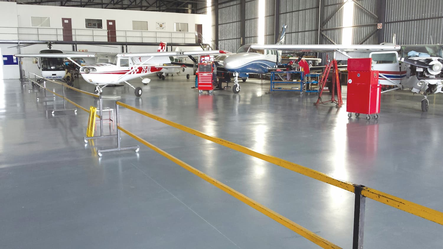 a.b.e. floor coating has SA covered