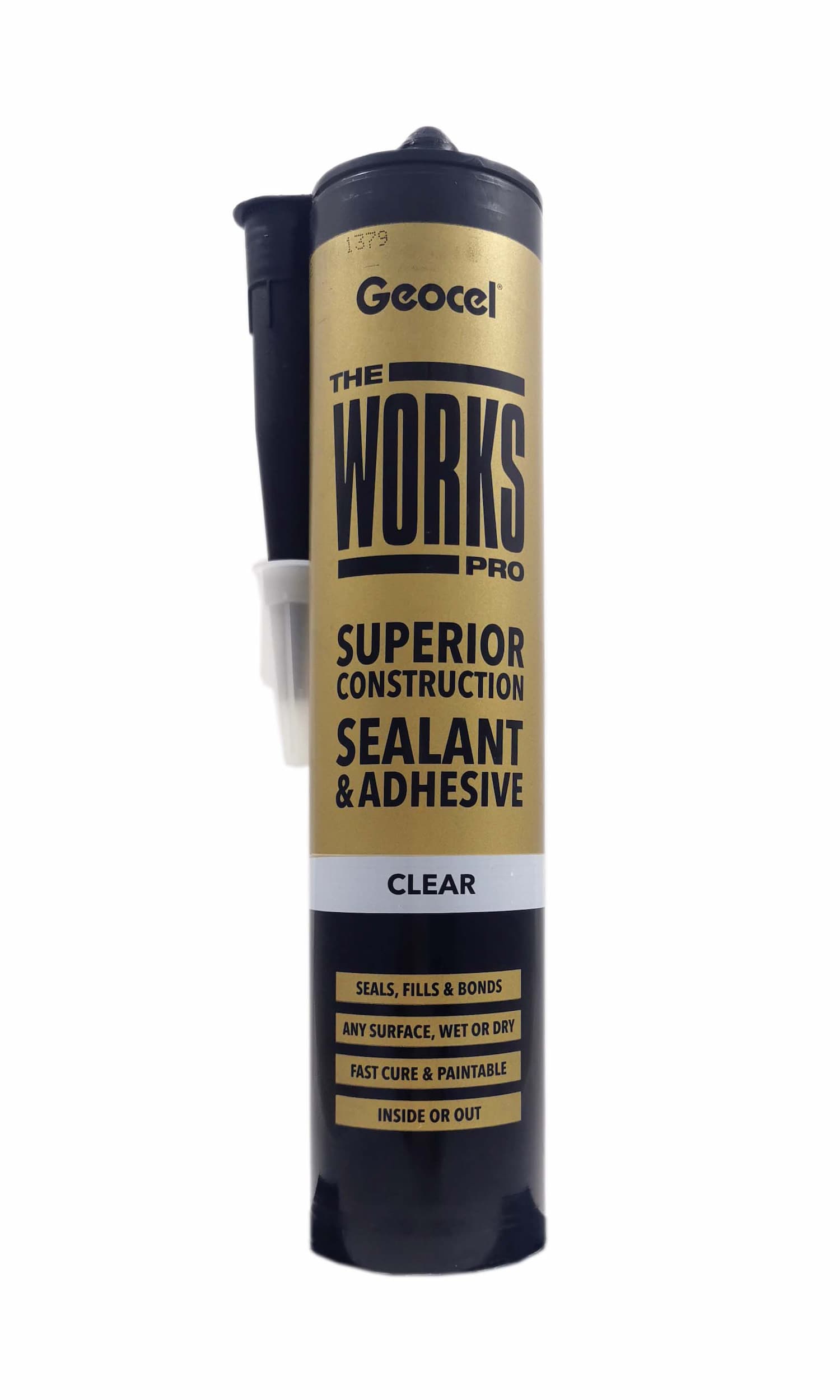 The a.b.e. adhesive/sealant that provides the works