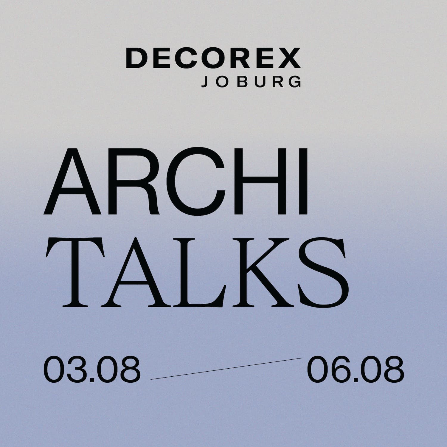 Don’t miss Archi Talks at Decorex this week