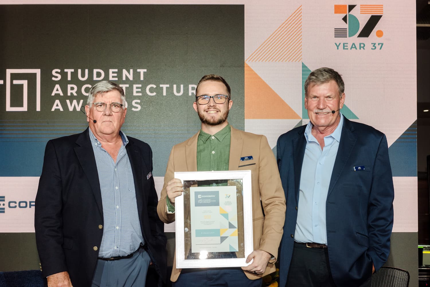 All the winners of the 37th Corobrik Student Architecture Awards