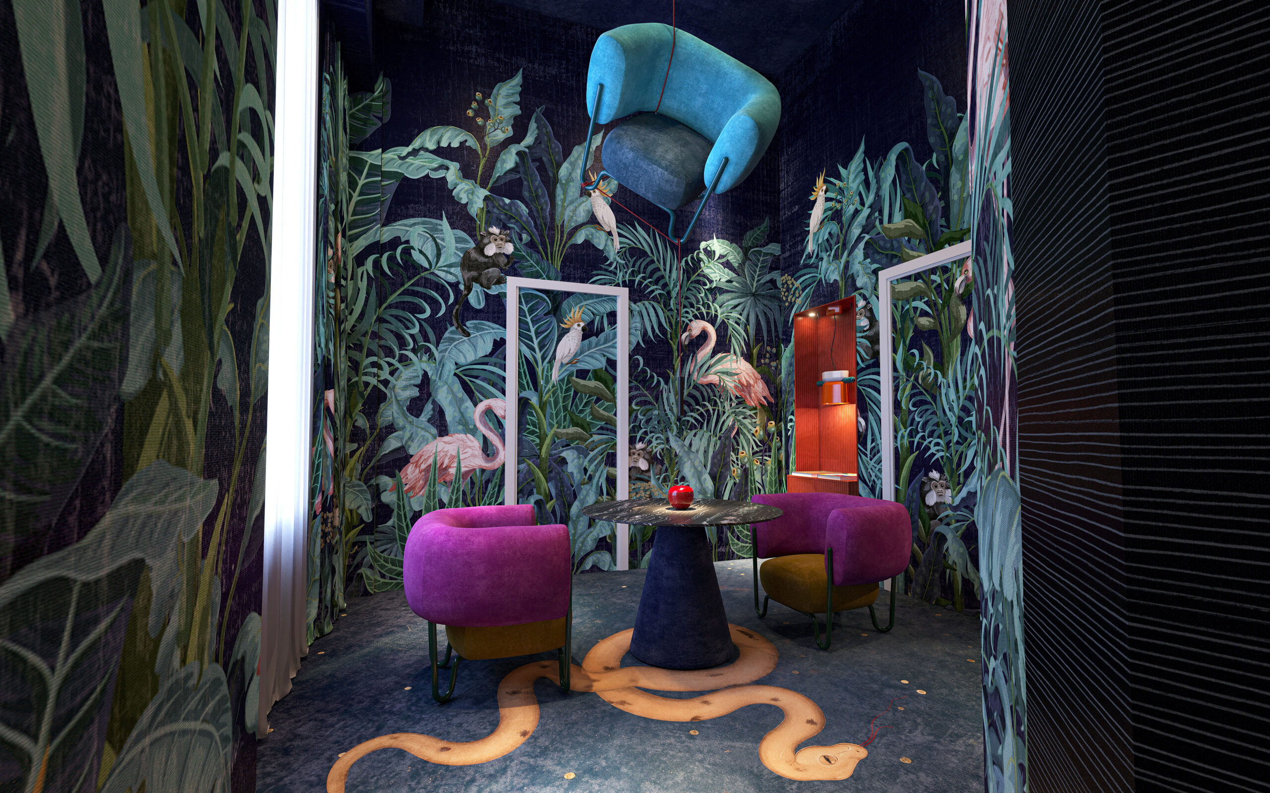 SpaghettiWall’s immersive Eden at Milan Design Week